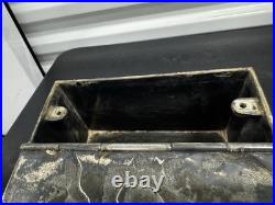 1887 Antique Derby Silver Co. Bulldog Figural Tobacco Box Humidor