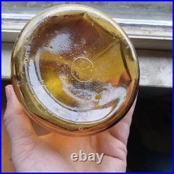 1890s RARE LABELED DOUBLE EAGLE CIGARS THEOBALD & OPPENHEIMER PHILA YELLOW JAR