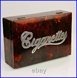 1894 Cigarette Cigarillo Cigar Box Case Humidor by Saunders & Shepherd England 1894 Cigarette Cigarillo Cigar Box Case Humidor by Saunders & Shepherd England
