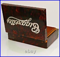 1894 Cigarette Cigarillo Cigar Box Case Humidor by Saunders & Shepherd England 1894 Cigarette Cigarillo Cigar Box Case Humidor by Saunders & Shepherd England