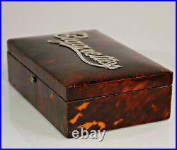 1894 Cigarette Cigarillo Cigar Box Case Humidor by Saunders & Shepherd England 1894 Cigarette Cigarillo Cigar Box Case Humidor by Saunders & Shepherd England