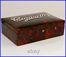 1894 Cigarette Cigarillo Cigar Box Case Humidor by Saunders & Shepherd England 1894 Cigarette Cigarillo Cigar Box Case Humidor by Saunders & Shepherd England