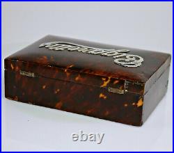 1894 Cigarette Cigarillo Cigar Box Case Humidor by Saunders & Shepherd England 1894 Cigarette Cigarillo Cigar Box Case Humidor by Saunders & Shepherd England