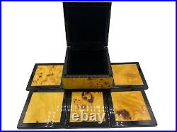 19 Piece Cigar Smoker Gift Set With Coasters & Much More Perfect For Mancave