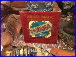 1900's Handmade Panama cigars Not controlled by any Trust sign