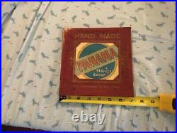 1900's Handmade Panama cigars Not controlled by any Trust sign