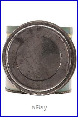 1920 Check litho 50 cigar humidor tin in very good condition