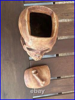 1920s Skull Humidor