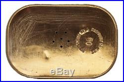 1926 Camel litho 50 cigar oval hinged humidor tin in very good condition