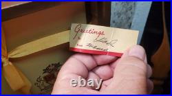 1945 John Middleton Deluxe Tobacco Blending Chest Vintage Glass Jars Booklets