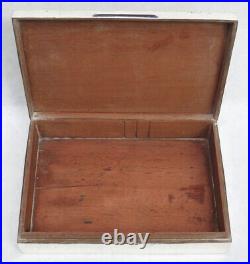 1956 Birmingham Sterling Silver 6.5 X 4.75 Cigar Humidor Box