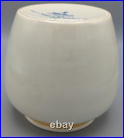 1979 Zenith-Gouda Holland Delft Tobacco Jar Humidor Seals No. 91/100 Tinder Box