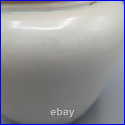 1979 Zenith-Gouda Holland Delft Tobacco Jar Humidor Seals No. 91/100 Tinder Box