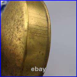 1979 Zenith-Gouda Holland Delft Tobacco Jar Humidor Seals No. 91/100 Tinder Box