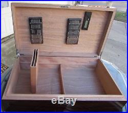 200 Cigar Capacity Humidor Large with Boveda 72 Humidity Control Included