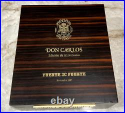 2007 Prometheus Fuente OPUS X Don Carlos Anniversario Humidor LE #22/400