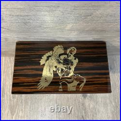 2023 Ltd Ed Prometheus 4 God Of Fire KKP SPECIAL RESERVE Trvl Humidor Zebra Wood