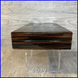2023 Ltd Ed Prometheus 4 God Of Fire KKP SPECIAL RESERVE Trvl Humidor Zebra Wood