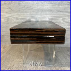 2023 Ltd Ed Prometheus 4 God Of Fire KKP SPECIAL RESERVE Trvl Humidor Zebra Wood