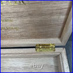 2023 Ltd Ed Prometheus 4 God Of Fire KKP SPECIAL RESERVE Trvl Humidor Zebra Wood