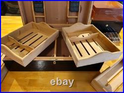 300 Count La Romana Full Size Cigar Humidor with Four Tray Separation Lim. Edt