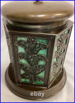 40% OFF TODAY ONLY Antique Bradley & Hubbard Cigar Humidor Tobacco Jar