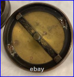 40% OFF TODAY ONLY Antique Bradley & Hubbard Cigar Humidor Tobacco Jar