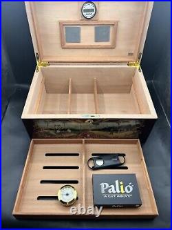 5 VEGAS Classic Spanish Cedar Cigar Humidor Wooden Case