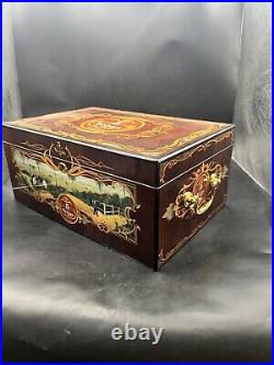 5 VEGAS Classic Spanish Cedar Cigar Humidor Wooden Case