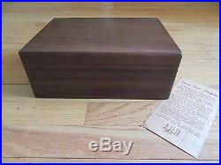 7j/vtg Alfred Dunhill Wood Humidor/cigar Box/nice Condition