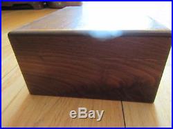 7j/vtg Alfred Dunhill Wood Humidor/cigar Box/nice Condition