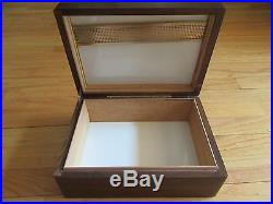 7j/vtg Alfred Dunhill Wood Humidor/cigar Box/nice Condition