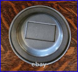 ANTIQUE ONE DRAWER SMOKE STAND HUMIDOR WithWINSTON CUP CRASH (ASH) TRAY INSERT