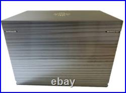 Alec Bradley Humidor Promo Collectible Wood 6 Drawer Gray 10.25x10.5x14.75 Wood