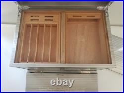 Alec Bradley Humidor Promo Collectible Wood 6 Drawer Gray 10.25x10.5x14.75 Wood