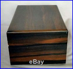 Alfred Dunhil of London Vintage Solid Wood Humidor Cigar Box
