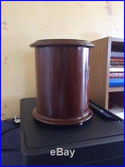 Alfred Dunhill Antique Mahogany Humidor Cigar/Tobacco Jar in good Condition
