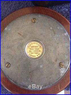 Alfred Dunhill Antique Mahogany Humidor Cigar/Tobacco Jar in good Condition