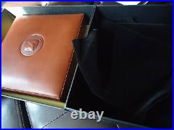Alfred Dunhill Travel Humidor Brown Leather/Cedar Lined Cased 10 Cigar