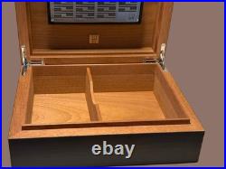 Alfred Dunhill White Spot Macassar Humidor 50-60 Cigar Capacity