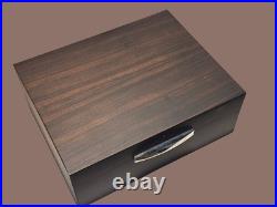 Alfred Dunhill White Spot Macassar Humidor 50-60 Cigar Capacity