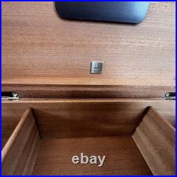 Alfred Dunhill White Spot Vintage Humidor Made in France Cedar Lined with Key