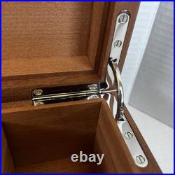 Alfred Dunhill White Spot Vintage Humidor Made in France Cedar Lined with Key