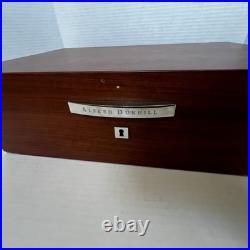 Alfred Dunhill White Spot Vintage Humidor Made in France Cedar Lined with Key