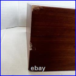 Alfred Dunhill White Spot Vintage Humidor Made in France Cedar Lined with Key