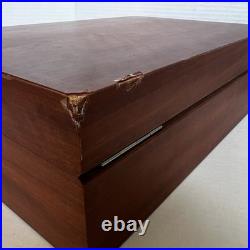 Alfred Dunhill White Spot Vintage Humidor Made in France Cedar Lined with Key