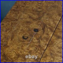 Alfred Dunhill of London Burl Wood Cigar Humidor with Metal Humidifier