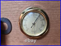 Alfred dunhill lacquered marquetry inlaid mahogany Cigar Humidor France No Key