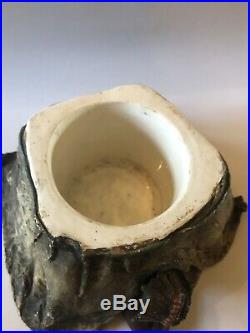 Amphora Teepee & Indian Humidor Tobacco Jar Figural Antique Austria