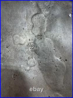 Antique 1887 Derby Silver Co. Silver Plate Bulldog Pug Tobacco Box Humidor